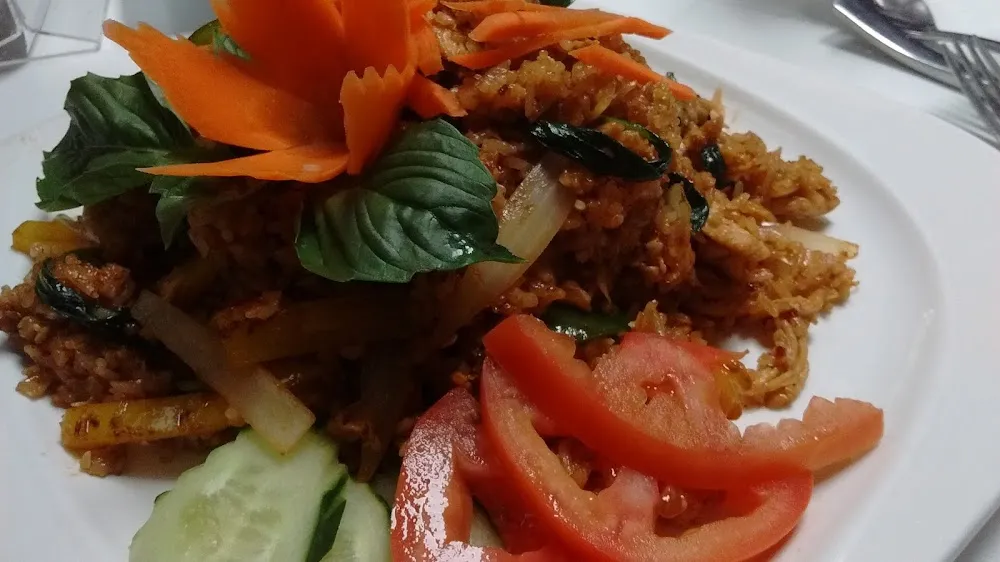 Chicken and Crab Fried Rice